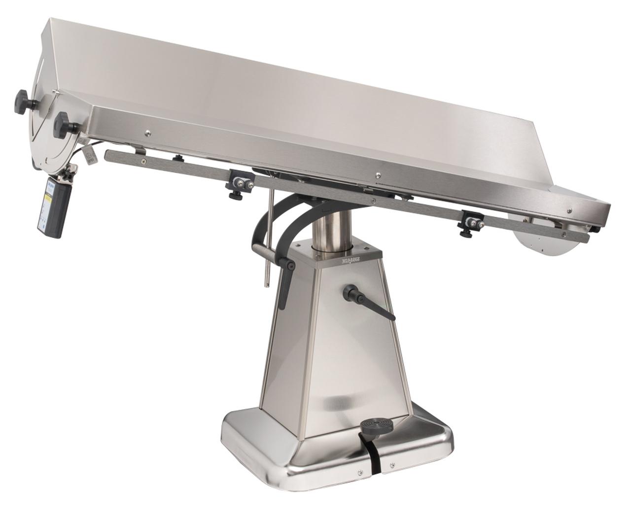 Surgery Table - Adjustable stainless steel table used for surgical procedures